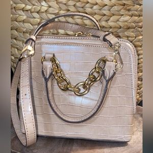 Zara Faux alligator skin purse